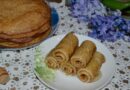 Блины на сметане с кефиром и молоком