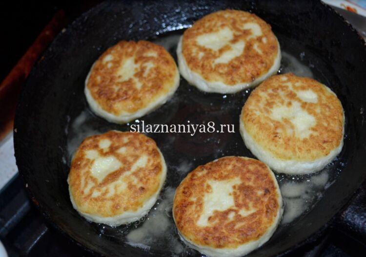 сырники с яблоками