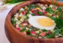 окрошка на квасе с колбасой и редиской рецепт