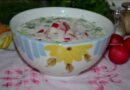 окрошка с колбасой