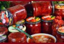 Борщ на зиму в банках с капустой