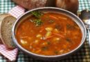 рассольник с соленым огурцом