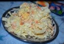 салат из свежей капусты с яйцом и майонезом