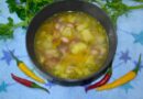 Фасолевый суп с курицей