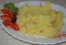 картофельное пюре с жареным луком