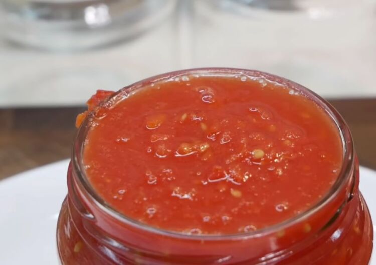 Томатный Морс на зиму через мясорубку