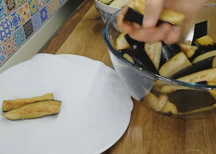салат кобра из баклажанов на зиму