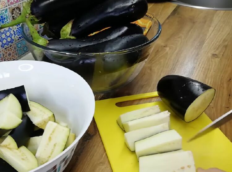 салат кобра из баклажанов на зиму